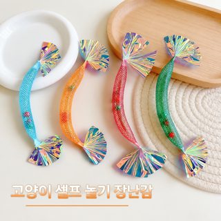 신형 고양이 장난감 그물망 울림종이 고양이 방망이 오락 스스로 답답함을