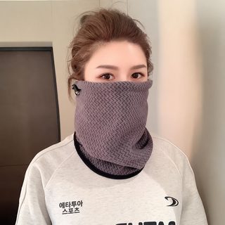 겨울 플리스 웨이브 조절끈 방한 마스크 자전거 라이딩 넥워머 남녀공용