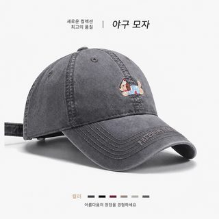 크로스보더 애니메이션 한국 걸그룹 야구모자 청모자 물세탁 아버지 모자
