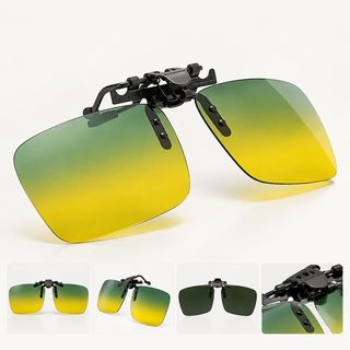 편광 클립 선글라스 UV400 운전용 안경 클립 자외선 차단 주야 겸용 M
