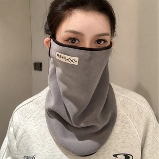 양면 융설산 귀걸이 라이딩 마스크 야외 방한 보온 목도리 목 보호 방풍 방