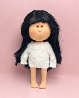 스페인 미아 감자 인형옷 24cm 인형용 니트 스웨터 다색 갈아입히기 코디