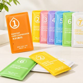 일회용 우비 두께 성인 외복 등산 관광 휴대용 카드 우비 야외 도보 장비 우
