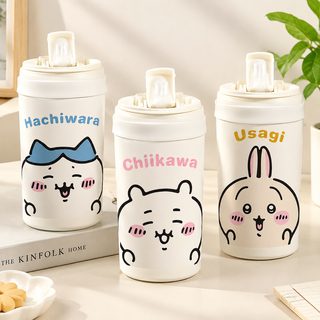 치이카와 캐릭터 304 스테인리스 보온 텀블러 481·482ml 이중 음용 온도표시