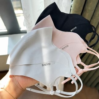 분선식 물 가능 마스크 자외선 차단 마스크 여고 용모치 2026 신형 입체 커팅