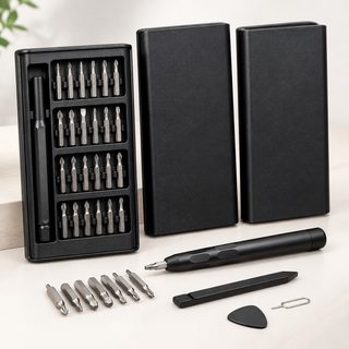 국경 간 25-in-1 다기능 수동 드라이버 세트 드라이버 컴퓨터 핸드폰 수리 도
