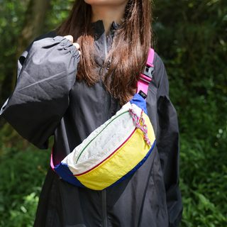 KOCDR 아동용 도파민 컬러 슬링백 남녀공용 방수 초경량 크로스백 힙색 휴대