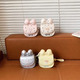 2026 신상 여아 강아지 캐릭터 PU 크로스백 어린이 데일리 수납 가방