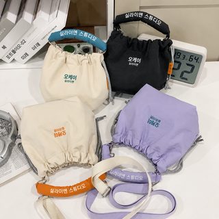 산계풍 크로스백 어린이 일계 백팩 핸드백 가볍고 다기능 숄더백 심플한 클