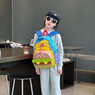 일본풍 유치원 어린이 책가방 도파민 컬러 초경량 대용량 소풍 등산 백팩