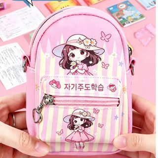 여아 미니 가방 세트 소꿉놀이 역할놀이 장난감 생일선물 크로스백 책가방