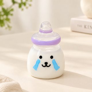 입체 수지 식놀이 마이크로 경관 지이카와 작은 젖병 맹립 탁상 차재 장식