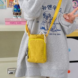 남녀공용 초경량 휴대폰 물병 우산 파우치 미니 숄더 크로스백 데일리 운동