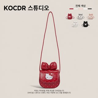 여아 크로스백 2026 신상 고양이 리본 어린이 만화 세뱃돈 숄더백