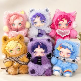 现货新品潮玩端盒sp高品质小马宝莉联名系列珍奇紫悦搪胶毛绒礼物