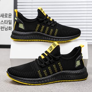 남성 여름 통기성 경량 러닝화 편안한 데일리 스포츠 운동화