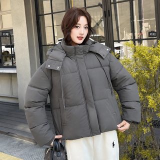 2026 여성 웰론 숏패딩 겨울 두꺼운 보온 후드 점퍼 루즈핏 빵빵한 데일리 아