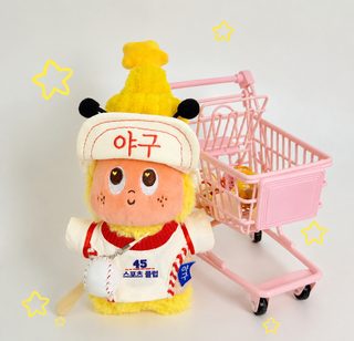 와트만 / 123 별사람 시리즈 벨벳 걸이 인형 액세서리 와트 체크 곰 데님 멜