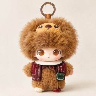 비밀 극장 콘셉트 봉제 인형 키링 15cm 랜덤 피규어