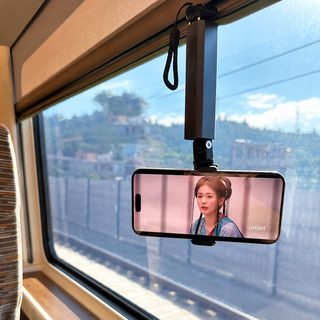 고속철 트렁크 여행 핸드폰 브래킷 휴대용 출장 여행 비행기 360 회전 신축 게으른 사람 드라마 추격