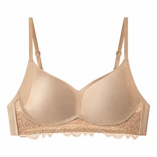 파운데이션 냉감 무흔 레이스 속옷 여성 여름 얇은 기장 통기 편안 섹시 스텔스 여성 브라 무강권