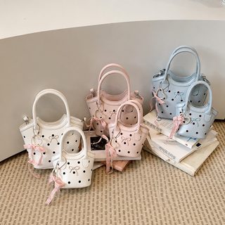 ins풍 귀여운 어린이 핸드백 서양식 소녀 휴대용 장바구니 물통 가방 여자 어린이 숄더 크로스백