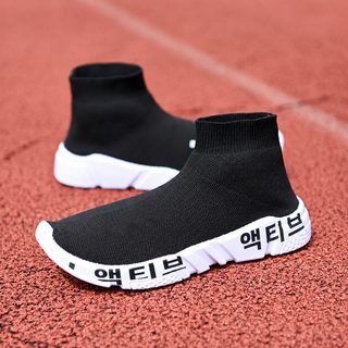 남성 양말 스니커즈 가벼운 통기성 캐주얼 운동화 데일리 워킹화