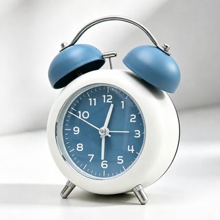 학생용 무소음 디지털 탁상 알람시계 배터리 포인터·숫자 표시 모던 디자