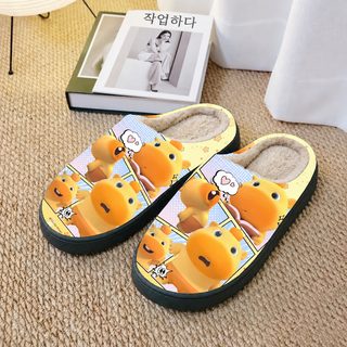 POD 크로스보더 JIT 한 점 대리 발급 남녀 같은 귀여운 만화 프린트 가정 보온
