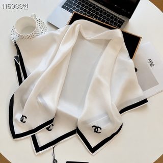소향풍 여성 프린트 정사각 스카프 90×90cm 봄가을 얇은 패션 숄