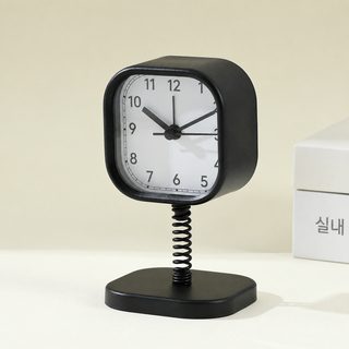 크로스보더 대외무역 사각형 디지털 데스크톱 탁상시계 심플 큰 소리 ins 시
