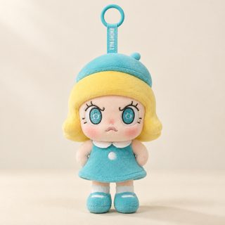 molly心火怒放系列盲盒毛绒挂件娃娃包包钥匙扣女生礼物