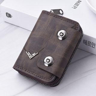 아마존 대박 대용량 신용카드 은행카드 커버 더블 버튼 도매 크로스보더 대