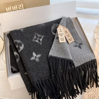 클래식 구전풍 모조 캐시미어 목도리 보온 가을 겨울 신상 가을 겨울 백합