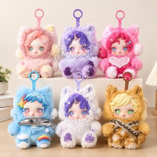 现货新品潮玩SP高品质小马宝莉毛绒挂件系列搪胶毛绒娃娃盲盒挂件