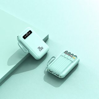 미니 4선 일체형 보조배터리 5000·10000·20000mAh 대용량 휴대용 멀티단자 충전