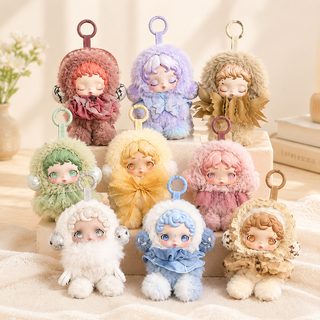 高品质现货光之园SP哑光脸毛绒搪胶娃娃毛绒公仔盲盒挂件小玩偶