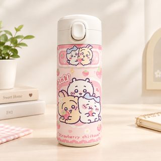 지이카와 러블리 굿즈 텀블러 소용량 가벼움 여학생 용모치컵 304 스테인리
