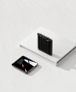개인 링크 새로운 국가 표준 3C 인증 자체 케이블 보조배터리 2W mA 고속 충전 대용량 모바일 전원