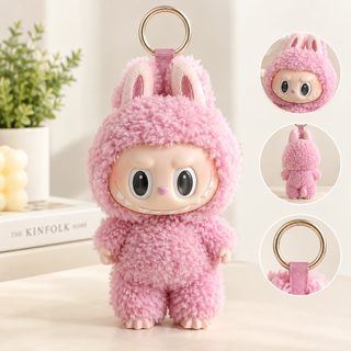 매운 천 세대 에나멜 모직 피규어 블라인드 박스 마카롱 걸이 인형 진열품