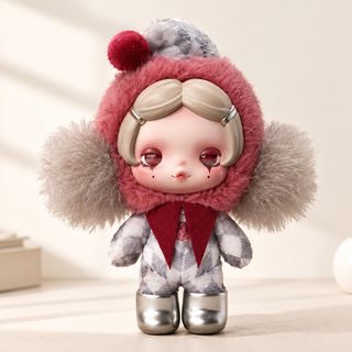 高品质SKULLPANDA五代不想不想系列毛绒公仔盲盒挂件女生礼物批发