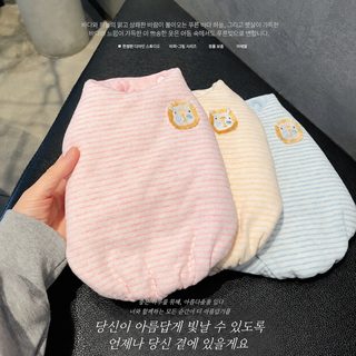 애완동물 옷 강아지 고양이 순면 밀착 무정전기 클립 면 두께 부드러운 스