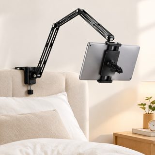 침대 헤드용 휴대폰 태블릿 거치대 90cm 3단 전금속 관절형 각도조절 암
