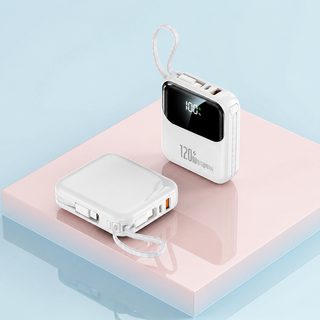 보조배터리 3C 인증 20000mA 대용량 120W 슈퍼 양방향 휴대용 모바일 전원 맞춤