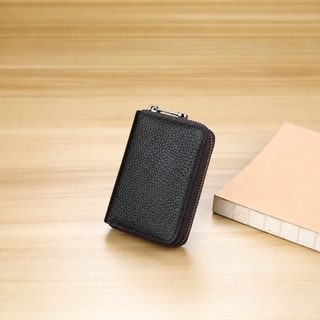 대용량 아코디언 카드지갑 남녀공용 초슬림 다중 카드 수납 운전면허증 자