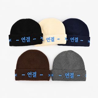 한국판 손바느질 털모자 남녀 가을겨울 귀 보호대 보온 커버 비니