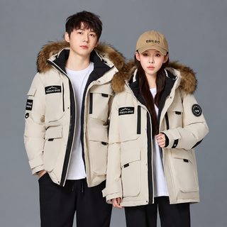 대외무역 크로스보더 유럽과 미국 커플 패딩 남녀식 두께 한국판 아웃도어