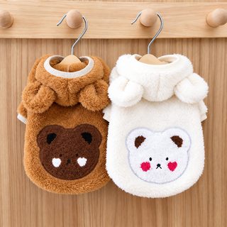 강아지 옷 가을/겨울 보온 비숑 테디요크 샤보미 고양이 귀여운 작은 강아