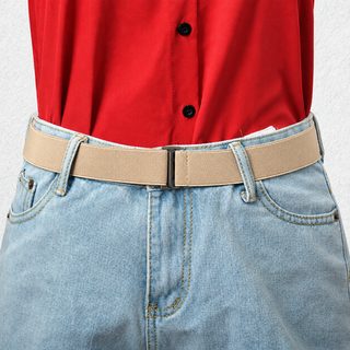 여성 조절형 슬림 탄력 히든 벨트 무압박 무흔 청바지용 간편 허리띠