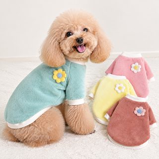 新品狗狗猫咪衣服北极绒宠物马甲秋冬加厚法斗柯基雪纳瑞泰迪服饰